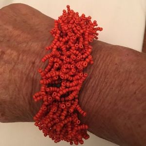 Coral Fun & Fab Bracelet / Stretch